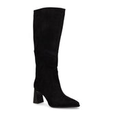 Stivale a punta in tessuto con tacco nero - LAURA BIAGIOTTI | Boscaini Scarpe