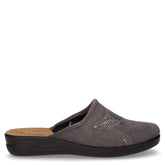 Ciabatta in tessuto grigio | Boscaini Scarpe