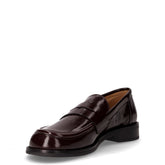 Mocassino in pelle mogano | Boscaini Scarpe
