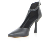 Stivaletto aperto nero nappa | Boscaini Scarpe