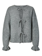 Cardigan in maglia grigio | Boscaini Scarpe