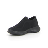 Sneaker slip on nero | Boscaini Scarpe