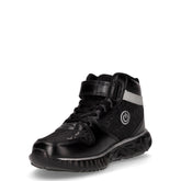 Mid sneaker da bambina in tessuto nero | Boscaini Scarpe
