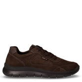 Scarpa sportiva in pelle scamosciata caffè | Boscaini Scarpe