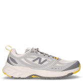 410 scarpa da trail running in ecopelle e tessuto grigio - NEW BALANCE UOMO | Boscaini Scarpe