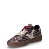Sneaker in pelle laminata antracite | Boscaini Scarpe