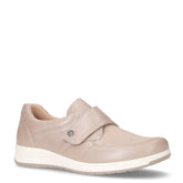 Scarpa chiusa in pelle con strappo taupe - Comfort Donna | Boscaini Scarpe