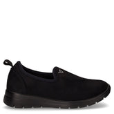 Pantofola chiusa in tessuto nero - Comfort Donna | Boscaini Scarpe