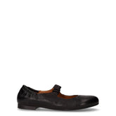 Ballerina in pelle nero | Boscaini Scarpe