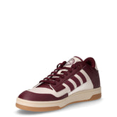 Rapid Court Low sneaker in ecopelle bianco bordeaux | Boscaini Scarpe