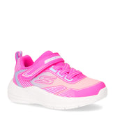 Oasis point sneaker da bambina in tessuto rosa - SKECHERS | Boscaini Scarpe