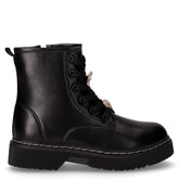 Anfibio in ecopelle con charm decorativi bambina nero | Boscaini Scarpe
