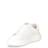 Sneaker in pelle bianco | Boscaini Scarpe
