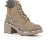 Polacchino casual con tacco taupe - Mid Season Sale Donna | Boscaini Scarpe