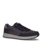Sneaker in ecopelle navy - Sneakers Uomo | Boscaini Scarpe