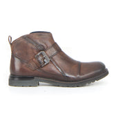 Stivaletto con zip dark brown - Mid Season Sale Stivaletti Uomo | Boscaini Scarpe