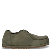 Utti lace sneaker in pelle verde - BIRKENSTOCK | Boscaini Scarpe