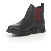 Stivaletto beatles boot nero bordo | Boscaini Scarpe