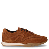 Sneaker in pelle scamosciata sigaro | Boscaini Scarpe