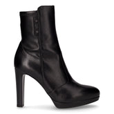 Tronchetto in pelle con zip nero - NERO GIARDINI | Boscaini Scarpe