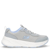 Edgeride sneaker in tessuto ed ecopelle ragazza grigio azzurro | Boscaini Scarpe