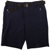 Pantaloncino tecnico in poliestere blu | Boscaini Scarpe