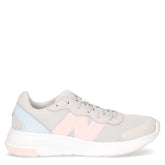 578 sneaker ragazza in ecopelle e tessuto grigio | Boscaini Scarpe