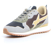 Jet- M sneakers taupe dark brown | Boscaini Scarpe