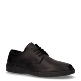 Stringata sportiva in pelle nero - FRAU | Boscaini Scarpe