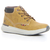 Neil mid sneaker in ecopelle giallo - Sneakers Uomo | Boscaini Scarpe