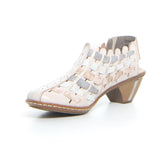 Sandalo con tacco clay rosa | Boscaini Scarpe