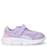 Flexfocus Modern sneaker in tessuto ed ecopelle bambina lavanda bianco | Boscaini Scarpe