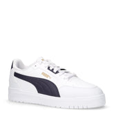Shuffle Downtown sneaker in pelle bianco navy | Boscaini Scarpe