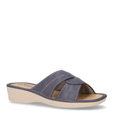 Ciabatta in ecopelle blu | Boscaini Scarpe