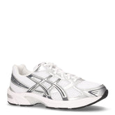Gel 1130 scarpa da running in tessuto ed ecopelle bianco argento | Boscaini Scarpe