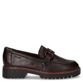 Mocassino con staffa in pelle mocca - TAMARIS | Boscaini Scarpe