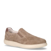 Evo mocassino sportivo in pelle mandorla taupe - Mocassini Uomo | Boscaini Scarpe