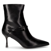 Tronchetto a punta in ecopelle nero - LAURA BIAGIOTTI | Boscaini Scarpe
