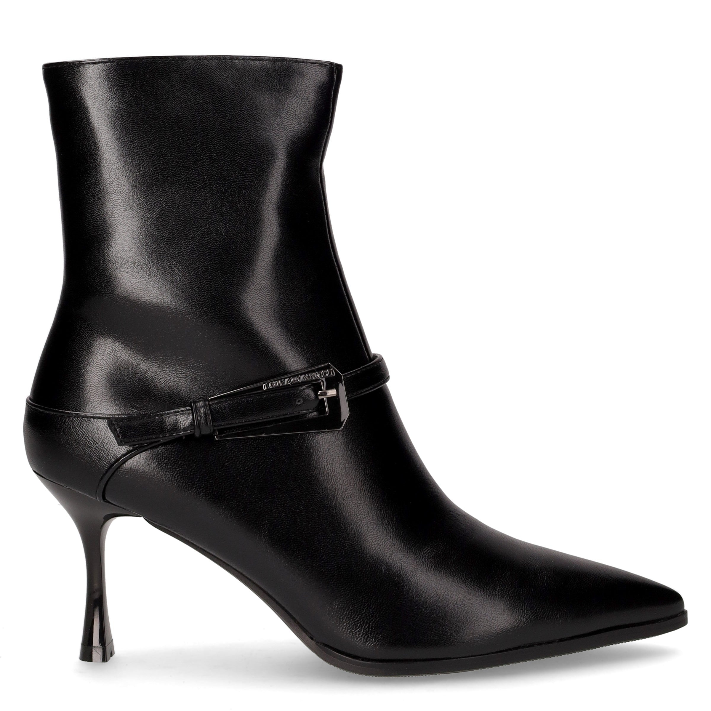 Tronchetto a punta in ecopelle nero LAURA BIAGIOTTI Boscaini