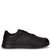 Sneaker in ecopelle nero - Sneakers Uomo | Boscaini Scarpe