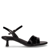 Sandalo in ecopelle con tacco nero | Boscaini Scarpe
