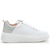 Sneaker con platform silver - GOLD & GOLD | Boscaini Scarpe