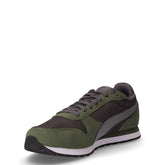 ST Miller sneaker in tessuto e pelle verde grigio | Boscaini Scarpe