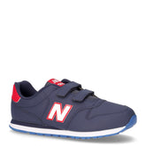 500 sneaker ragazzo in ecopelle indaco naturale - NEW BALANCE | Boscaini Scarpe
