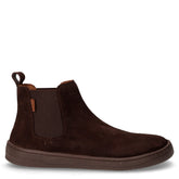 Stivaletto beatles in pelle scamosciata marrone | Boscaini Scarpe