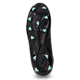 Future 9 Play FG/AG JR scarpa da calcio in ecopelle nero azzurro | Boscaini Scarpe
