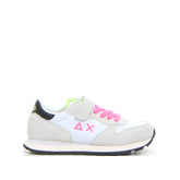 Ally Solid Nylon sneaker bambina bianco fuxia fluo - SUN68 | Boscaini Scarpe