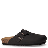 Ciabatta in ecopelle nero | Boscaini Scarpe