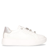 Sneaker in ecopelle bianco | Boscaini Scarpe