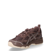 Gel-nunobiki scarpa da trail running in tessuto e ecopelle marrone e beige | Boscaini Scarpe